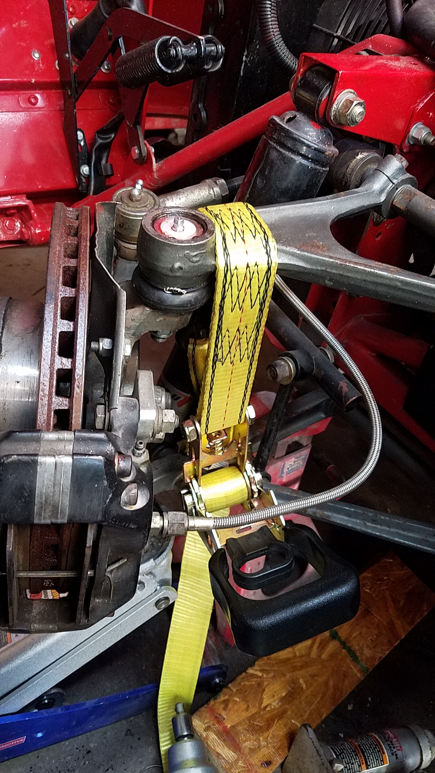 How are y'all tightening up new ball joint nuts? EType Jaglovers