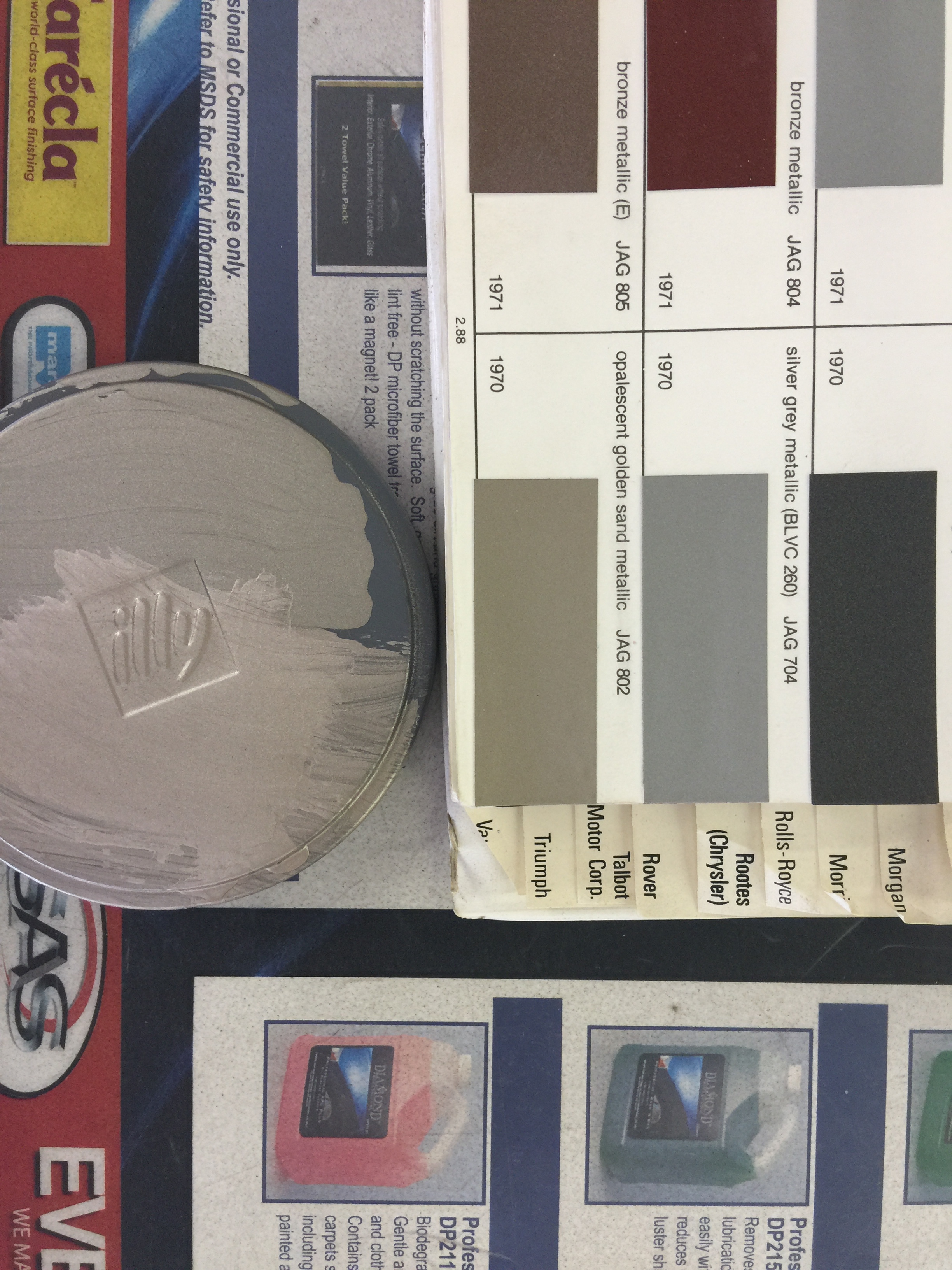 Opal golden sand paint code - E-Type - Jag-lovers Forums