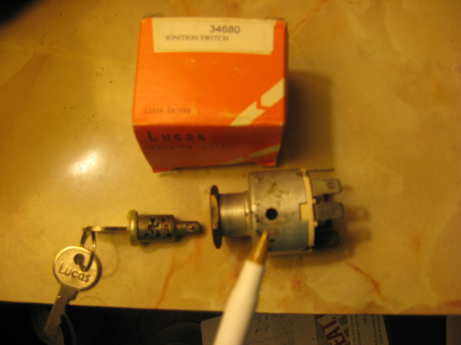 Removing the ignition key barrel EType Jaglovers Forums