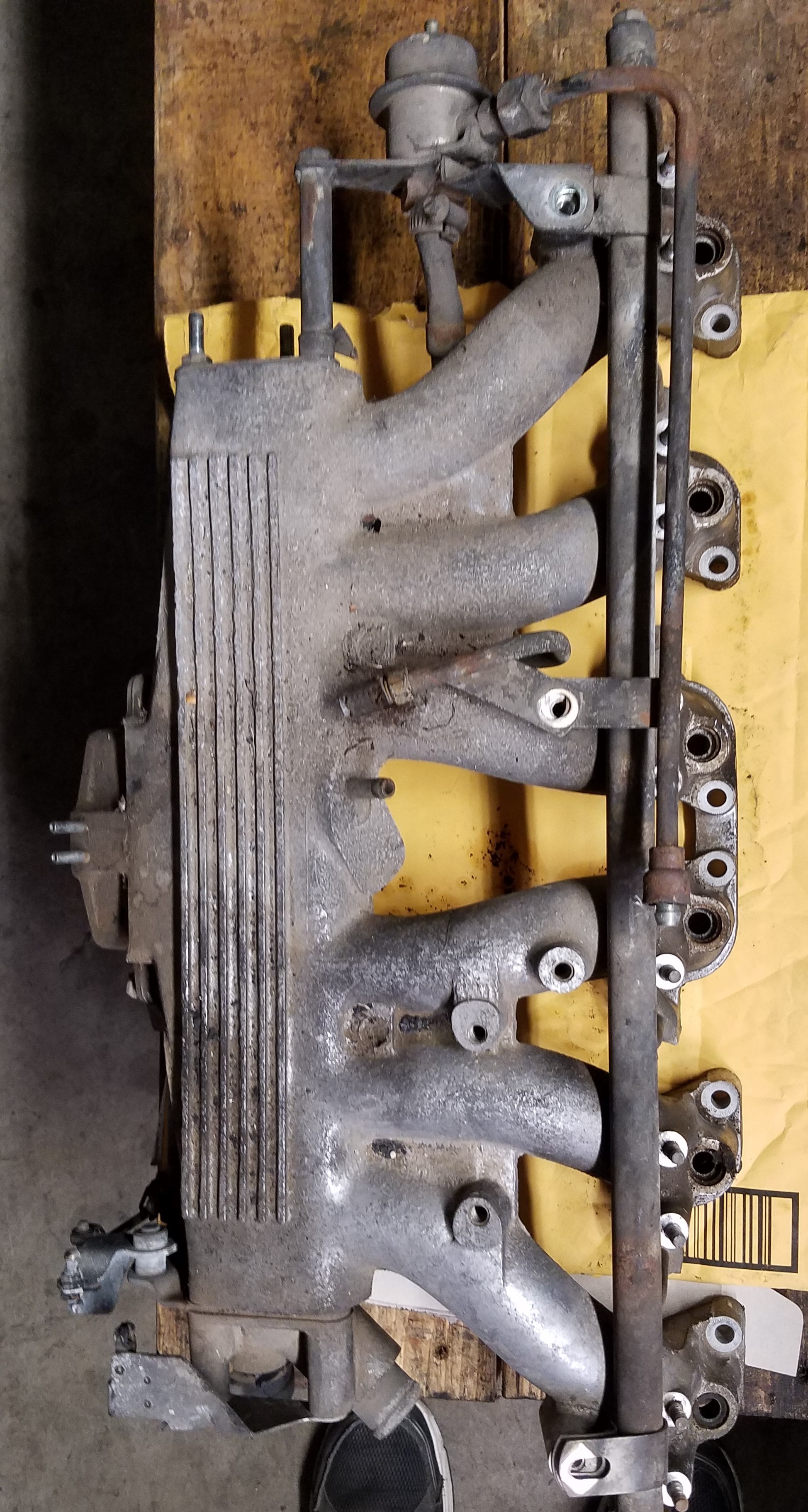 Brightened my intake manifolds XJS Jaglovers Forums